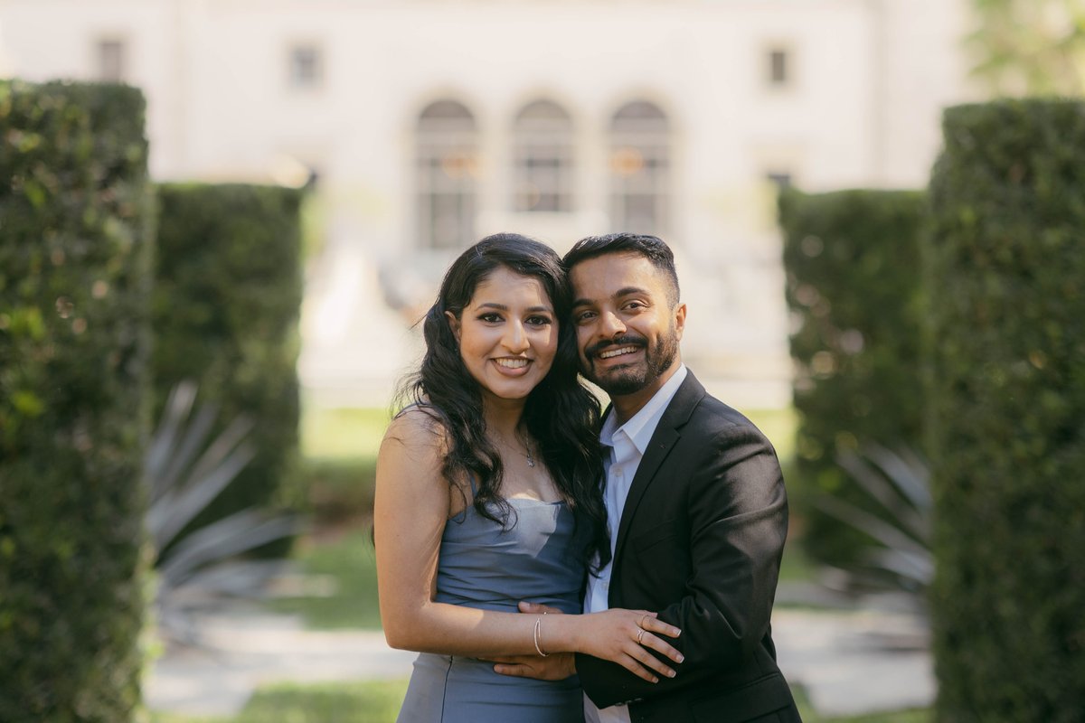 Justin and Angel at Vizcaya